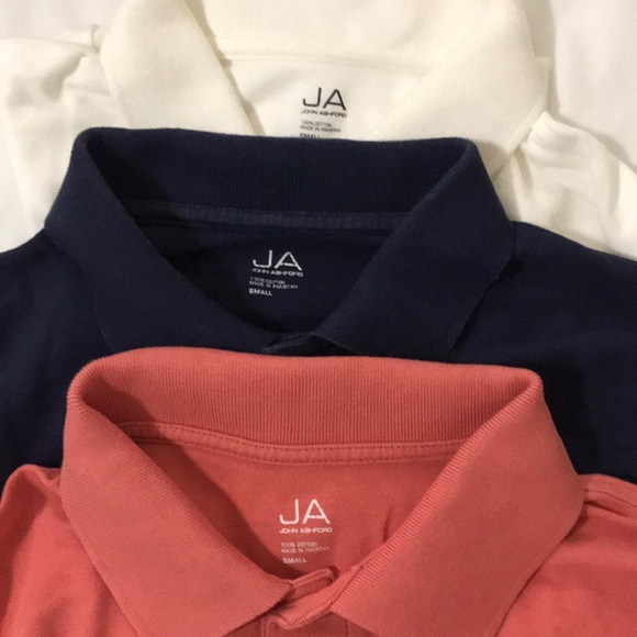👕 Bundle! 3 John Ashford Polo Shirts Small - Picture 12 of 14